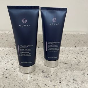 Monat Volumizing Shampoo & Conditioner Travel Size 2 Fl Oz